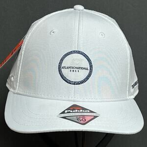 Pukka Golf Hat Tech White One Size Fits All 2011 Atlantic National Florida
